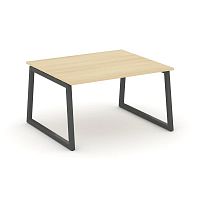 Style Project Стол переговорный SN-5T1.SPRG-032.3 Акация Лорка/Металл Антрацит 1180*1180*750