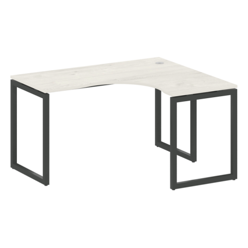 Стол криволинейный правый на О-обр. м/к Metal System Quattro 40БО.СА-3 (R) фото 5