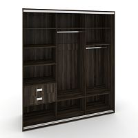 Корпус 3-х секционного шкафа высокого L=2369мм Maris SH.K3-6.1 K5