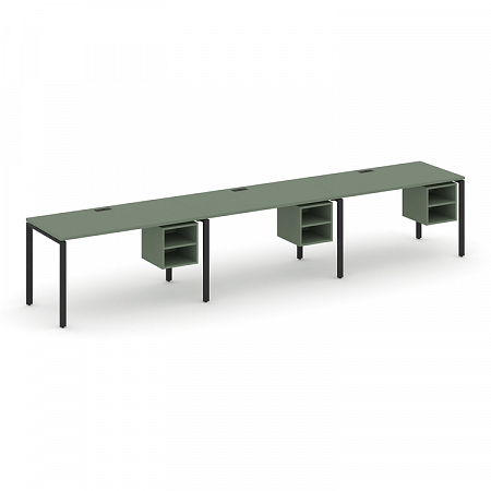 Бенч-система на 3 места с подвесными тумбами Concept CN.ORS-125