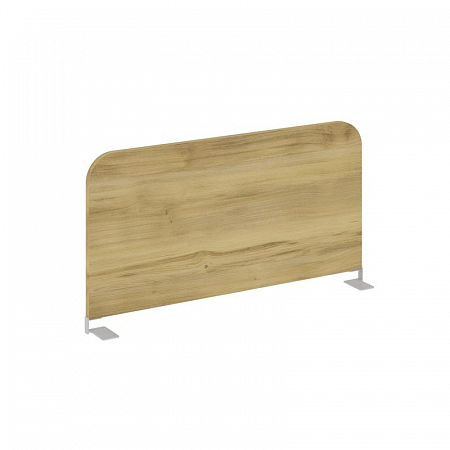 Настольный Экран боковой UNE.DEKRB-404.22 Дуб Винченцо/Металл Серый 800*18*397