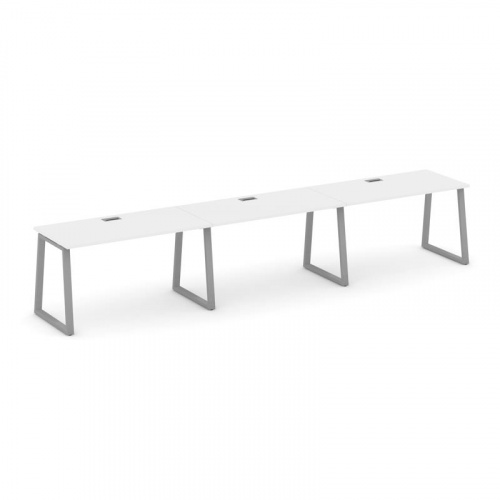 Style Project Рабочая станция 1 сторон. SN-6T1.ORS-054 Акация Лорка/Металл Антрацит/Заглушка Пластик фото 16