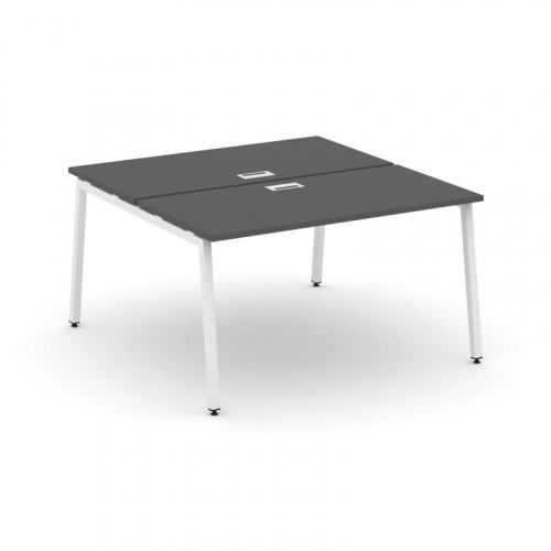 Style Project Рабочая станция 2-х сторон. SN-4A.DRS-013 Вяз Благородный/Металл Белый 1380*1432*750 фото 21