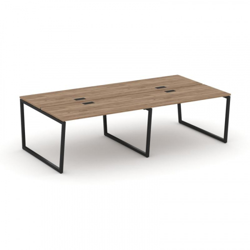 Style Project Рабочая станция 2-х сторон. SN-4T2.DRS-053 Акация Лорка/Металл Антрацит/Заглушка Пласт фото 4