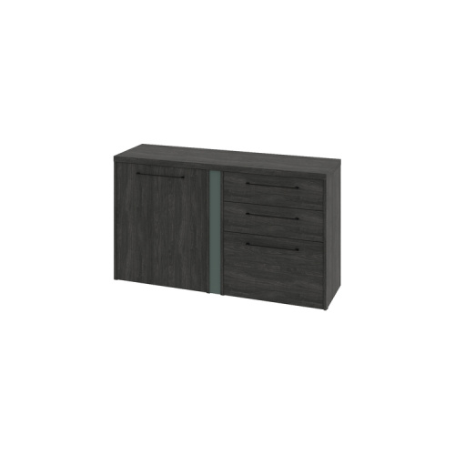 Тумба двухсекционная с дверью ЛДСП и 3 ящиками Greenwood G-681.01L (L) Тумба двухсекционная с дверью ЛДСП и 3 ящиками Greenwood G-681.01L (L)