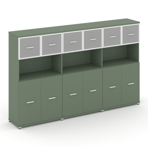 Шкаф офисный Concept CN.STS-435 RMW