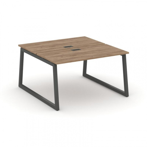 Style Project Рабочая станция 2-х сторон. SN-5T1.DRS-011 Акация Лорка/Металл Антрацит/Заглушка Пласт фото 23