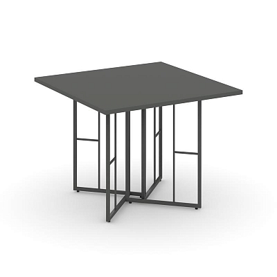 Rift Direct Стол переговорный RF.SPRG-001 Антрацит/Металл Антрацит 980*980*750