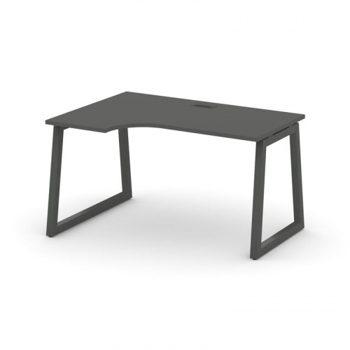 Style Project Стол рабочий эргоном. SN-5T1.SPA-022(L) Акация Лорка/Металл Антрацит/Заглушка Пластик фото 27