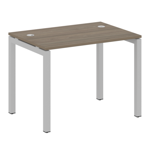 Стол офисный на П-обр. м/к Metal System Quattro 50БП.СП-1 фото 2