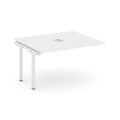 Style Project Проходной наб. элем. перег. стола SN-5P.NSPRG-033 Белый/Металл Белый 1380*1180*750