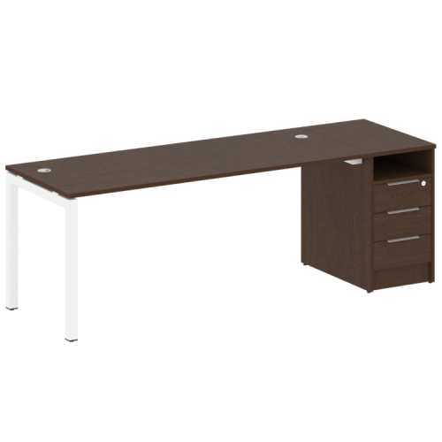 Бенч-система с тумбой на П-обр. м/к Metal System Quattro 50БП.РС-СТП-1.5 фото 6