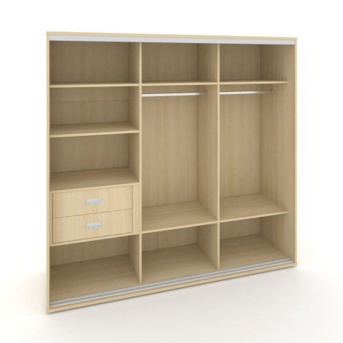 Корпус 3-х секционного шкафа низкого L=2369мм Maris SH.K3-6.2 K6