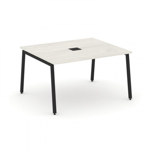 Style Project Стол переговорный SN-4A.SPRG-032 Вяз Благородный/Металл Антрацит 1180*1180*750