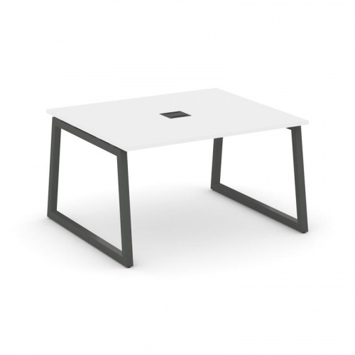 Style Project Стол переговорный SN-5T1.SPRG-034 Акация Лорка/Металл Антрацит/Заглушка Металл Антраци фото 26