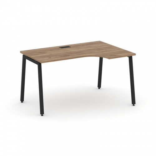 Style Project Стол рабочий эргоном. SN-4A.SPA-021(R) Акация Лорка/Металл Антрацит 1380*800/980*750 фото 10 Style Project Стол рабочий эргоном. SN-4A.SPA-021(R) Акация Лорка/Металл Антрацит 1380*800/980*750 фото 10