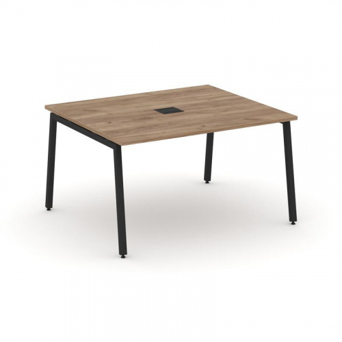 Style Project Стол переговорный SN-4A.SPRG-032 Вяз Благородный/Металл Антрацит 1180*1180*750 фото 2