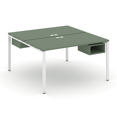 Бенч-система на 2 места с подвесными тумбами Concept CN.DRS-104