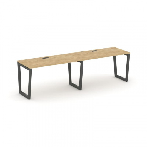 Style Project Рабочая станция 1 сторон. SN-5T2.ORS-024 Акация Лорка/Металл Антрацит/Заглушка Пластик фото 22