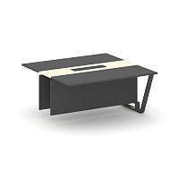 Steel Meet Проходной модуль L=1600 KM-PR.B.SPPW-16 Антрацит/Ваниль Глянец/Металл Антрацит 1600*1600*