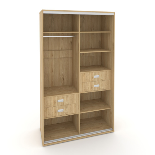 Корпус 2-х секционного шкафа высокого L=1200мм Maris SH.K2-2.1 K5 фото 5