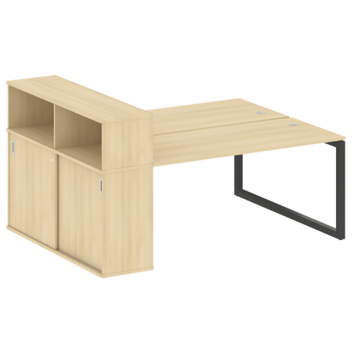 Бенч-система с шкафом-купе на О-обр. м/к Metal System Quattro 50БО.РС-СШК-2.4 фото 14