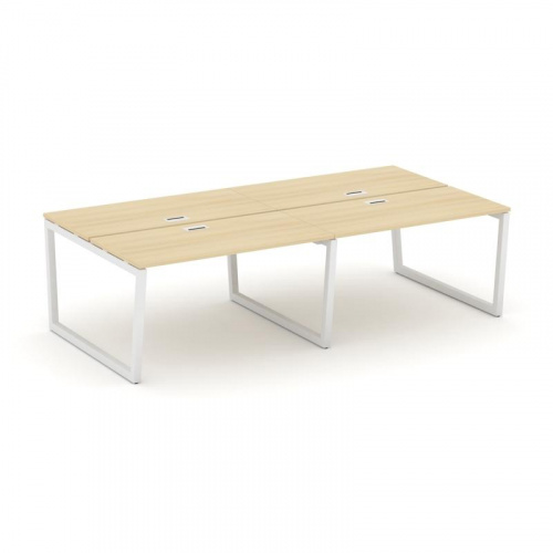 Style Project Рабочая станция 2-х сторон. SN-5T2.DRS-032 Акация Лорка/Металл Антрацит/Заглушка Пласт фото 21