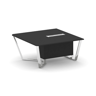 Steel Meet Начальный модуль L=1600 MF-PR.B.SPNW-16 Черный/МДФ Ультраматт Черный/Нержавеющая сталь/Хр