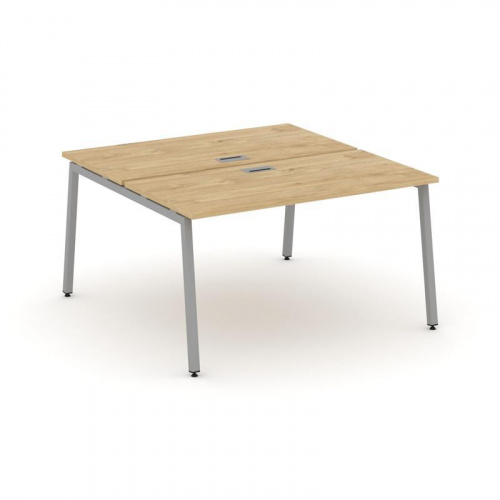 Style Project Рабочая станция 2-х сторон. SN-4A.DRS-013 Вяз Благородный/Металл Белый 1380*1432*750 фото 13