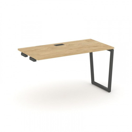 Style Project Стол-приставка к опор. элем. SN-4T2.OPRS-014 Акация Лорка/Металл Антрацит/Заглушка Пла фото 22