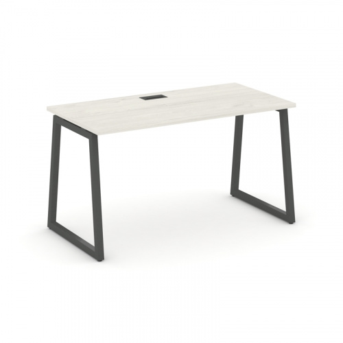 Style Project Стол письменный SN-4T1.SP-003 Акация Лорка/Металл Антрацит/Заглушка Пластик Черный 138 фото 9