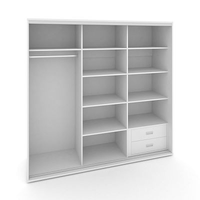 Корпус 3-х секционного шкафа низкого L=2069мм Maris SH.K3-4.2 K1