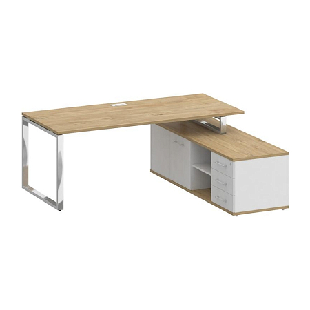 Стол руководителя (С опорной греденцией) Шифт SK.SRG-200 (R)