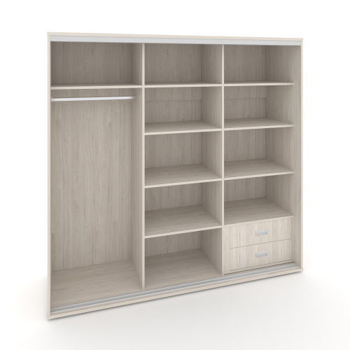 Корпус 3-х секционного шкафа низкого L=1619мм Maris SH.K3-1.2 K1 фото 5