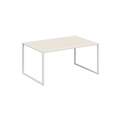 Next Столик большой NLT.SB Акация Лорка/Металл Белый 900*600*430