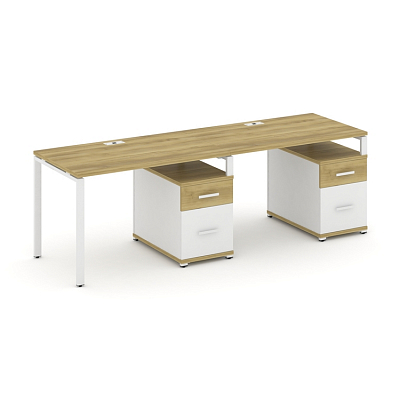 Бенч-система на 2 места с 2 опорными тумбами Concept CN.ORS-314