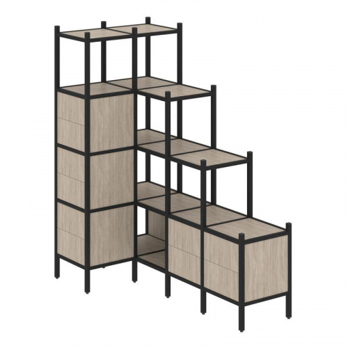 Стеллаж офисный угловой Loft VR.L-42 фото 3 Стеллаж офисный угловой Loft VR.L-42 фото 3