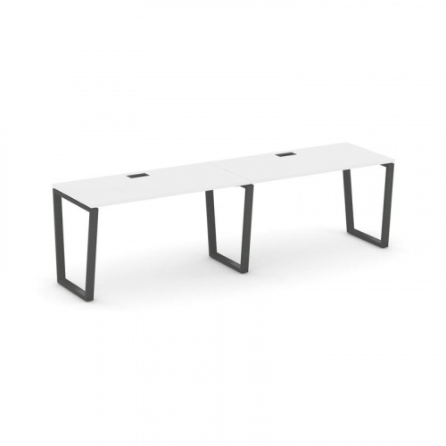 Style Project Рабочая станция 1 сторон. SN-6T2.ORS-023 Акация Лорка/Металл Антрацит/Заглушка Пластик фото 26