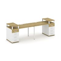 Бенч-система на 2 места с 2 опорными тумбами Concept CN.ORS-425