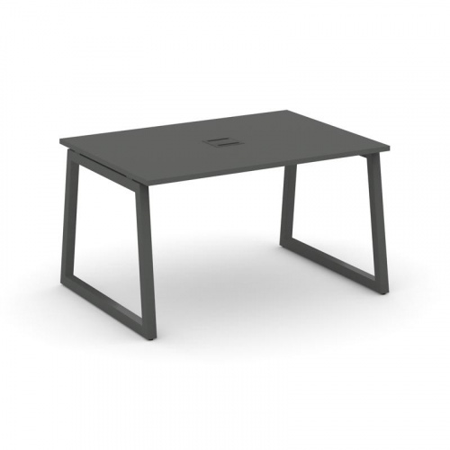 Style Project Стол переговорный SN-5T1.SPRG-002 Акация Лорка/Металл Антрацит/Заглушка Металл Антраци фото 27