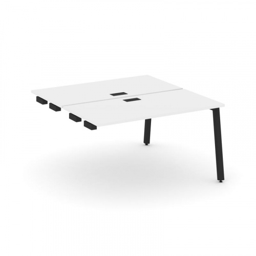 Style Project Стол-приставка к опор. элем. SN-5A.DPRS-003 Дуб Табак/Металл Белый 1380*1232*750 фото 10