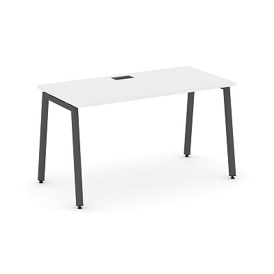 Style Project Стол письменный SN-4A.SP-013 Белый/Металл Антрацит 1380*700*750