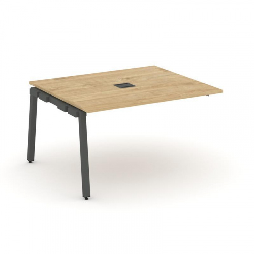 Style Project Проходной наб. элем. перег. стола SN-5A.NSPRG-034 Вяз Благородный/Металл Антрацит 1580 фото 6