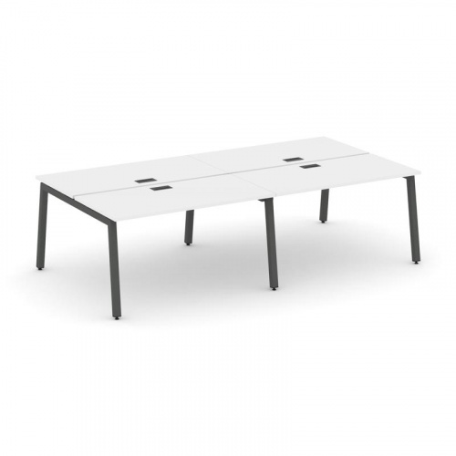 Style Project Рабочая станция 2-х сторон. SN-5A.DRS-043 Дуб Наварра/Металл Белый 2760*1432*750 фото 18