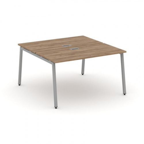 Style Project Рабочая станция 2-х сторон. SN-4A.DRS-013 Вяз Благородный/Металл Белый 1380*1432*750 фото 6