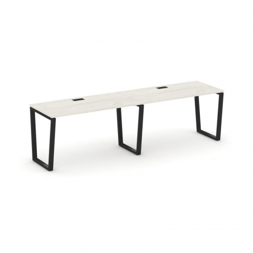 Style Project Рабочая станция 1 сторон. SN-6T2.ORS-023 Акация Лорка/Металл Антрацит/Заглушка Пластик фото 8