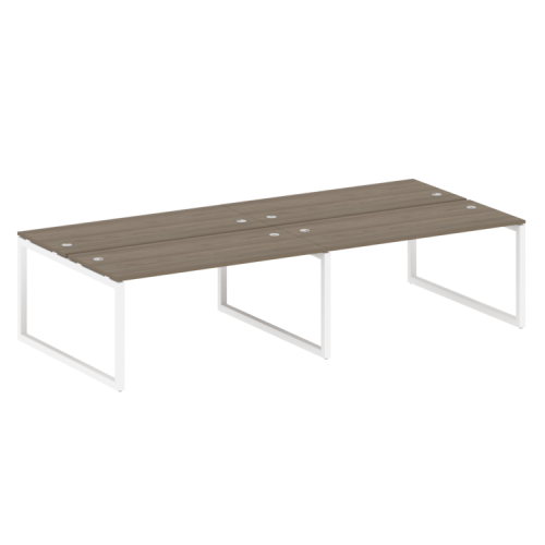 Бенч-система на 4 места на О-обр. м/к Metal System Quattro 50БО.СМ-4.4  фото 3