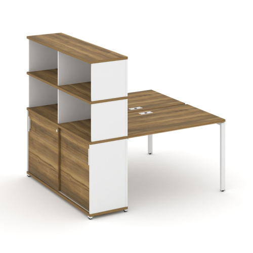 Бенч-система с опорным шкафом-купе с надставкой Concept CN.DRS-242 фото 8 Бенч-система с опорным шкафом-купе с надставкой Concept CN.DRS-242 фото 8