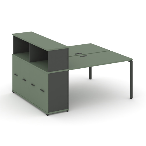 Бенч-система с опорным распашным шкафом Concept CN.DRS-227 фото 2