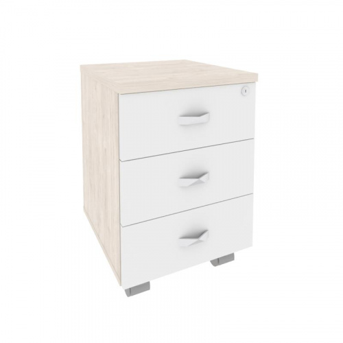 Onix Direct Тумба мобильная O.TM-3 Тиквуд Светлый 432*460*611 фото 5